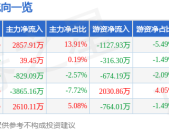 股票行情快报：黑芝麻（000716）6月3日主力资金净买入285791万元？91黑曝网料